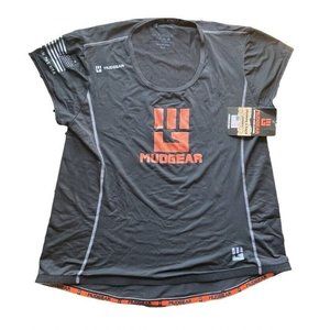 NWT MudGear Training Performance Shirt USA Made Black XXL Women